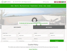 Tablet Screenshot of go-casa.com
